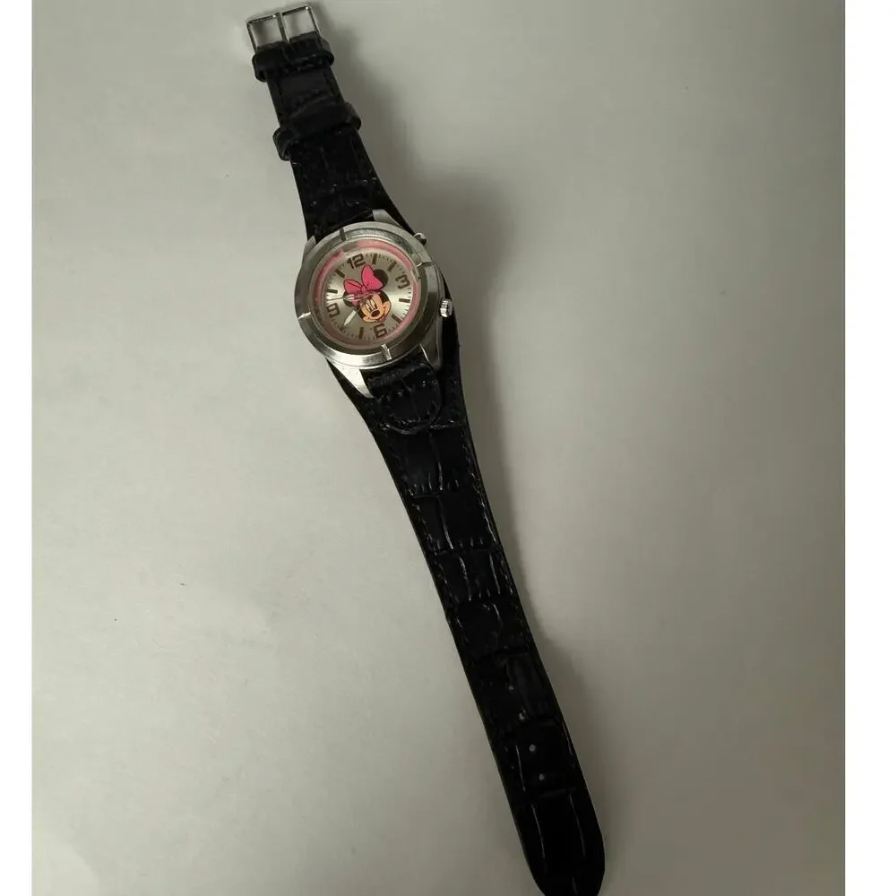 Vintage Minnie Mouse Watch - Walt Disney - Accutime